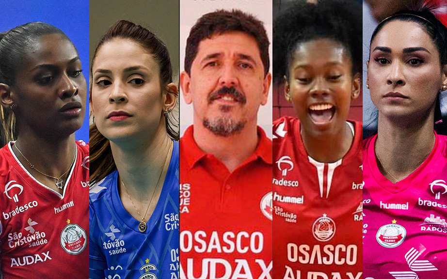 4 jogadoras e técnico do Vôlei Osasco estão Covid Web Diário