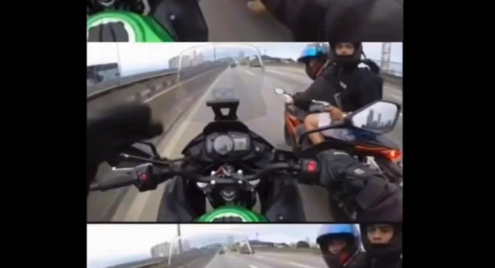 Voc Viu Isso Bandidos Roubam Moto De R Mil Piloto A Km H