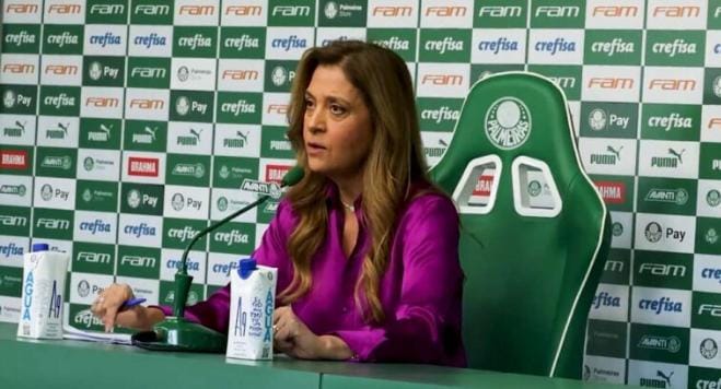 “O Palmeiras não tem obrigação alguma de jogar em Barueri”, diz Leila Pereira