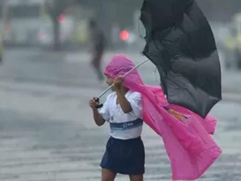 Defesa Civil alerta para chuvas com vento a partir desta quinta-feira
